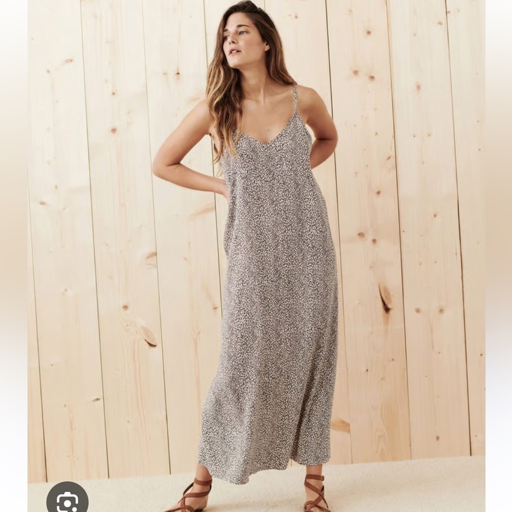 Jenni Kayne Leopard Print Maxi Dress